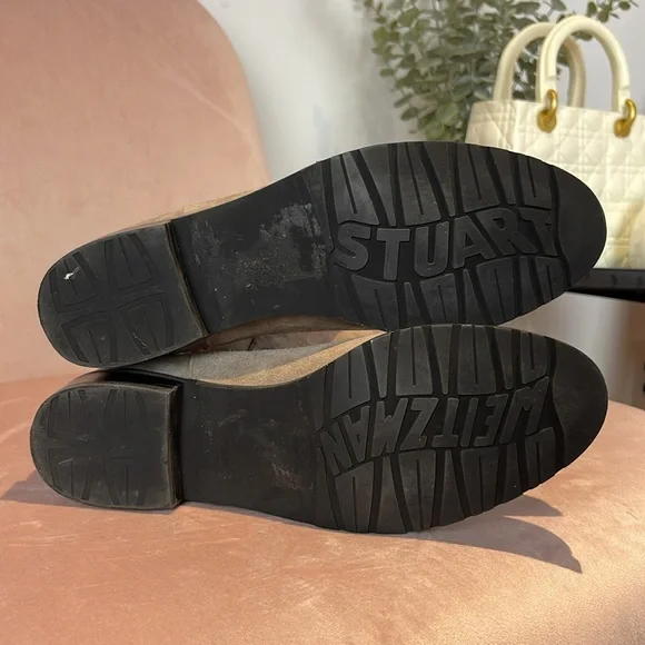 Stuart Weitzman Fringed 50/50 Boots - Picture 6 of 6